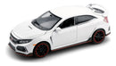 Miniatura Honda Civic Type R 1:32 - Modelo Die-Cast com Som e Luz