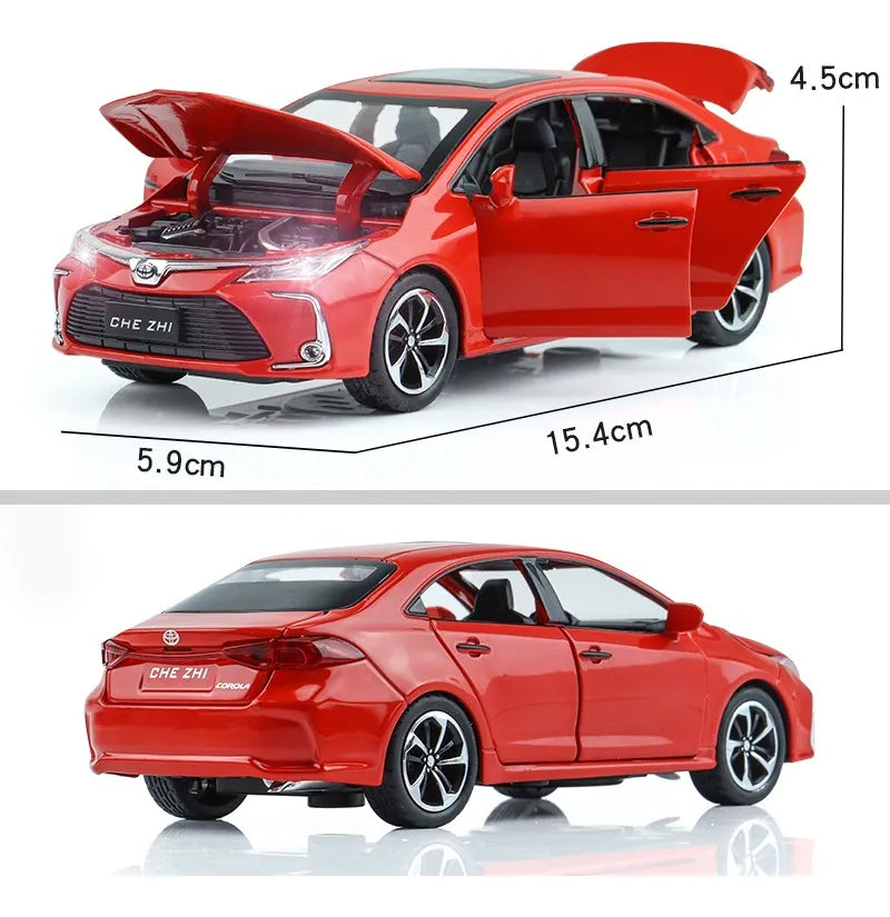 Miniatura Colecionável Do Toyota Corolla - Frete Grátis